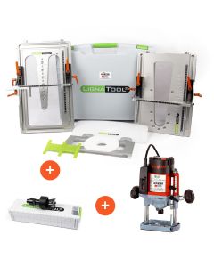 Lignatool zwaluwstaartfreesmal LT120(PR) Profipakket + Zwaluwstaart wisselmesfrees 15°+ Mafell LO65
