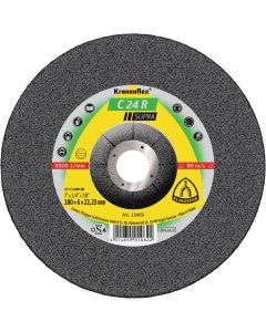Klingspor - C 24 R Supra - afbraamschijven - 180 x 6 x 22.23mm - gekromd
