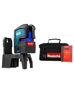 Makita - SK106DZ - Kruislijn / punt laser rood - Zonder accu's en lader