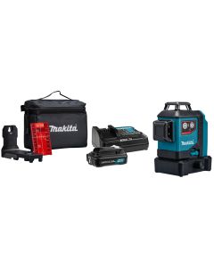 Makita - SK700DX - 12 V Max Multilijn laser rood 3x 360° - 2